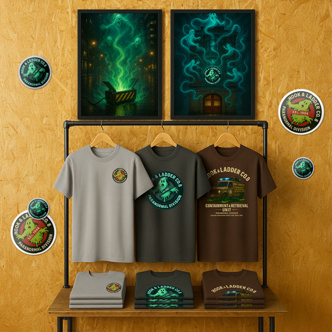 New Collection: Inspired by Ghostbusters - Hook & Ladder Co. 8 Where It All Began