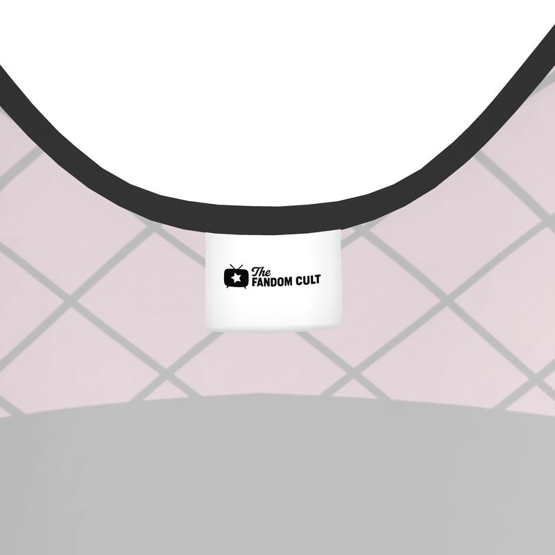 Nami's Pink and Black Tank Net Vest Top - Nami Cosplay - Inspired by One Piece