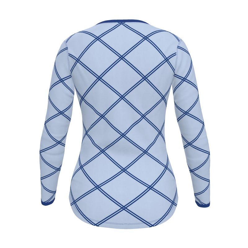 Nami's Blue Net Long Sleeve Top - Nami Cosplay - Inspired by One Piece