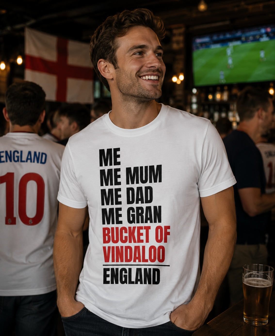 England World Cup 2026 - Vindaloo T-Shirt - White