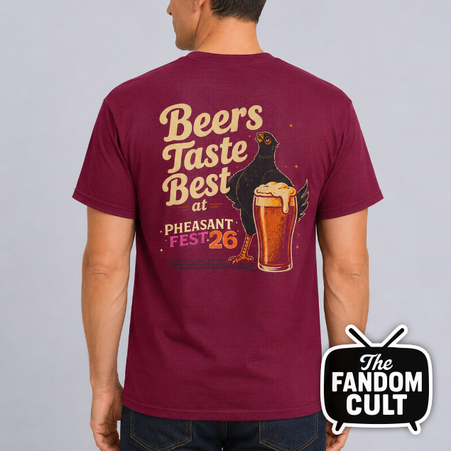 Beers Taste Best At - Pheasant Fest 2026 - Unisex T-Shirt - Colours