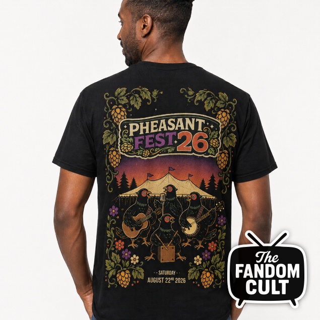 The Pheasant Band - Pheasant Fest 2026 - Unisex T-Shirt - Black