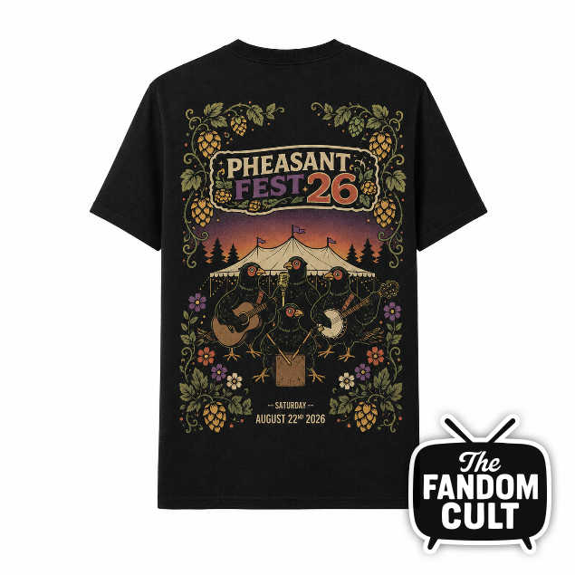The Pheasant Band - Pheasant Fest 2026 - Unisex T-Shirt - Black