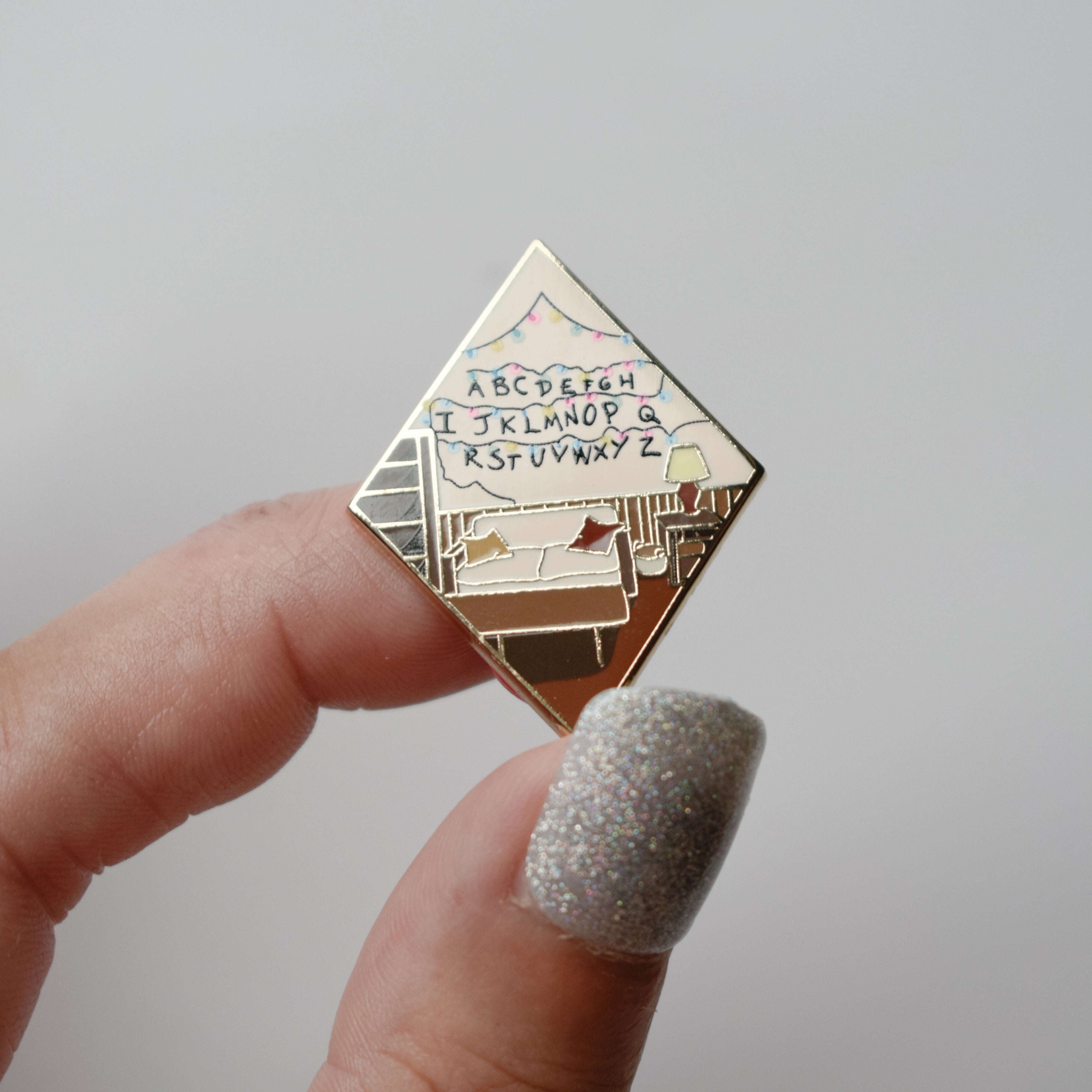 Joyce’s Living Room Enamel Pin