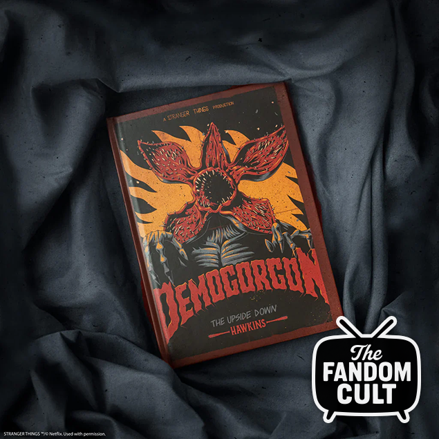 Stranger Things Hardcover Notebook Demogorgon