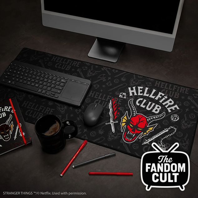 Hellfire Club Desk Mat Pad - Stranger Things