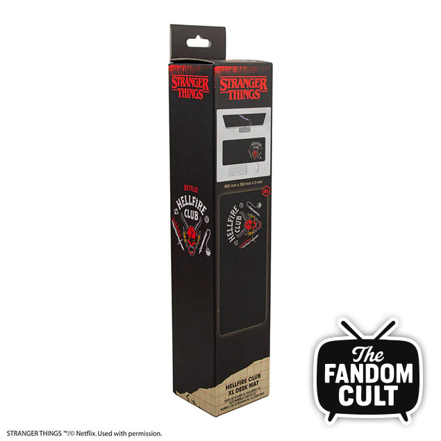 Hellfire Club Desk Mat Pad - Stranger Things