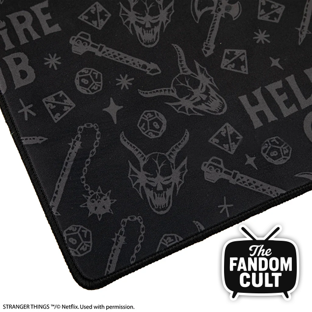 Hellfire Club Desk Mat Pad - Stranger Things