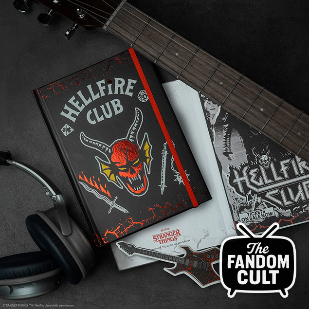 Stranger Things Hardcover Notebook Hellfire Club
