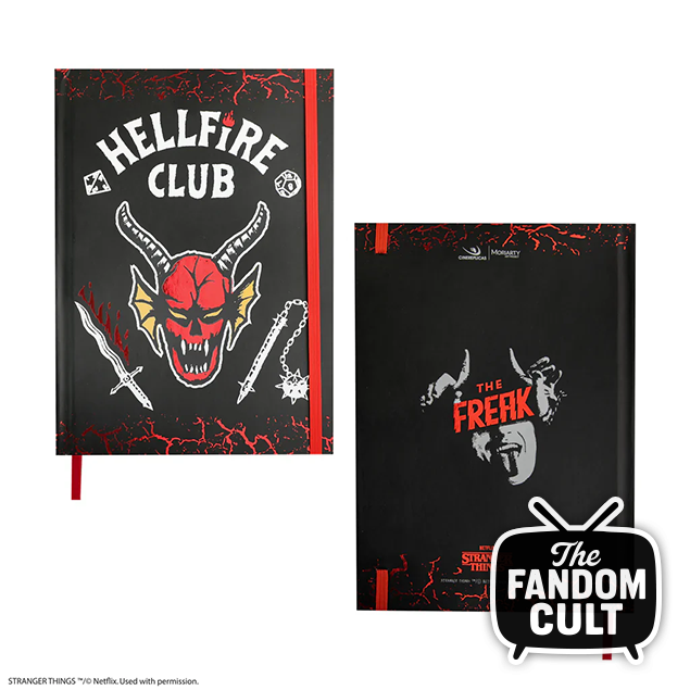 Stranger Things Hardcover Notebook Hellfire Club