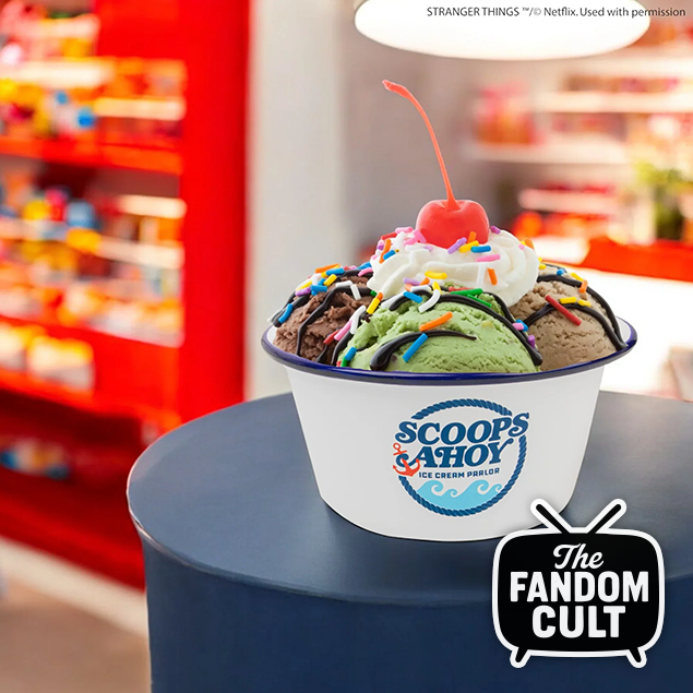Scoops Ahoy Ice Cream Bowl and Sailor Hat - Stranger Things