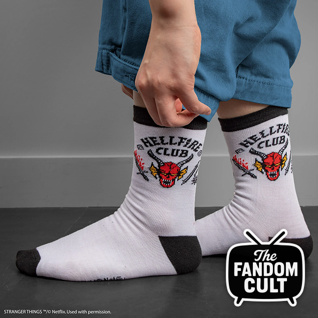 Hellfire Club Socks Set - 3 Designs - Stranger Things