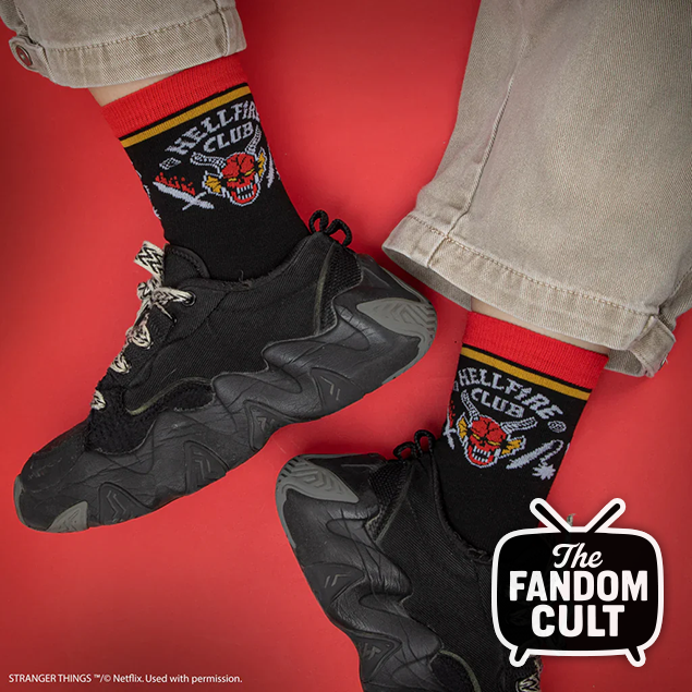 Hellfire Club Socks Set - 3 Designs - Stranger Things