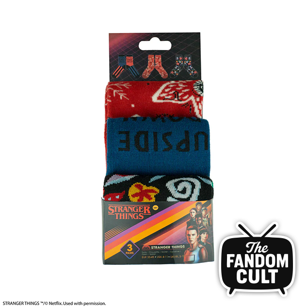 Stranger Things Socks Set - 3 Designs - Stranger Things