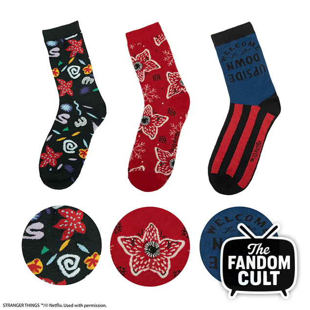 Stranger Things Socks Set - 3 Designs - Stranger Things