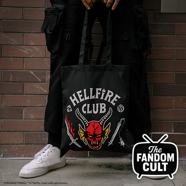 Hellfire Club Tote Bag - Stranger Things