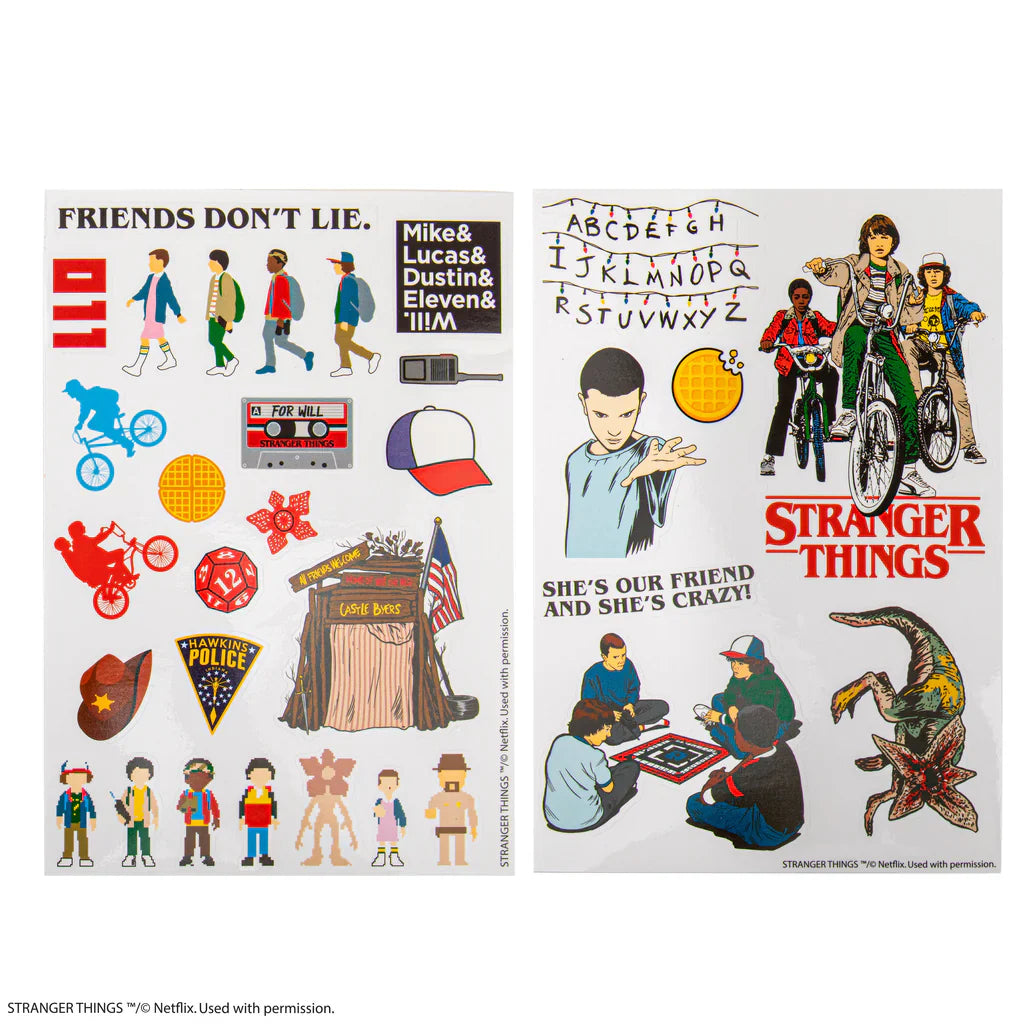 Stranger Things Sticker Sheets - Season 1