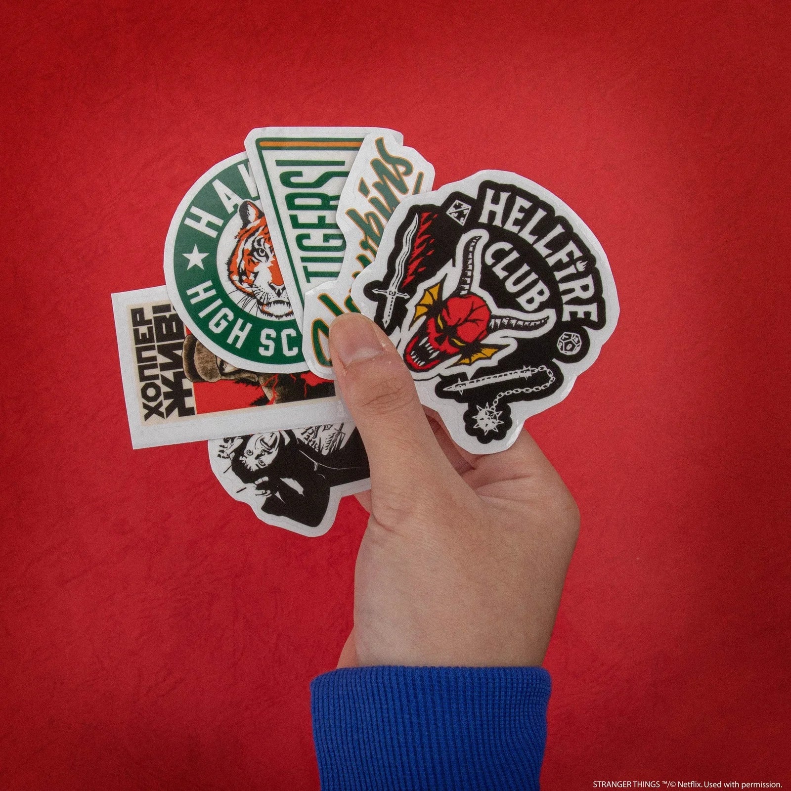 Stranger Things Sticker Sheets - Season 4