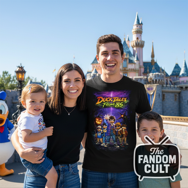 Duck Tales from '85 Parody Stranger Things T-Shirt