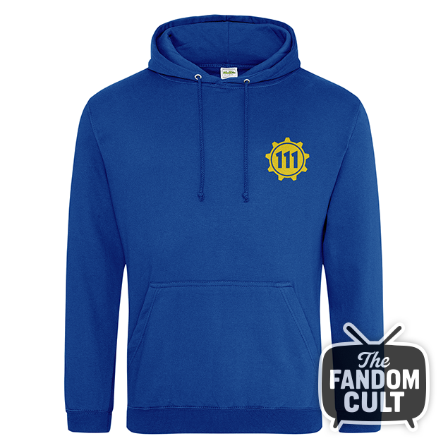 Vault 111 College Style Hoodie - Inspired by Fallout