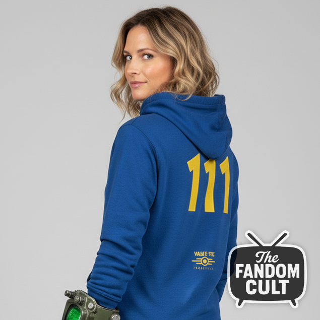 Vault 111 College Style Hoodie - Inspired by Fallout