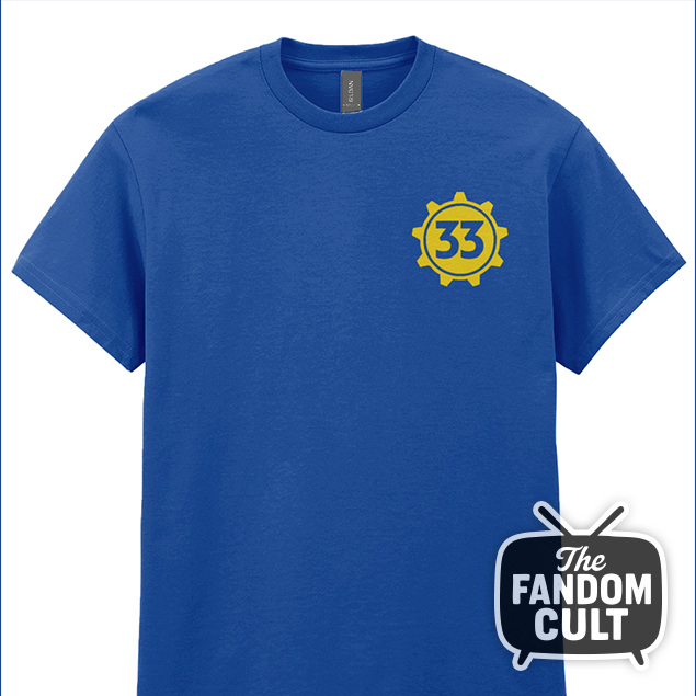 Vault 33 T-Shirt - Inspired by Fallout