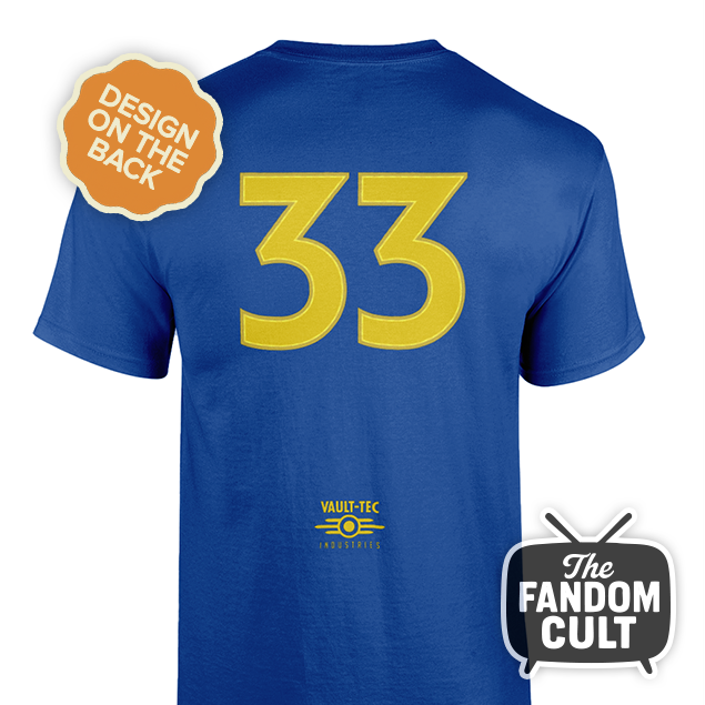Vault 33 T-Shirt - Inspired by Fallout