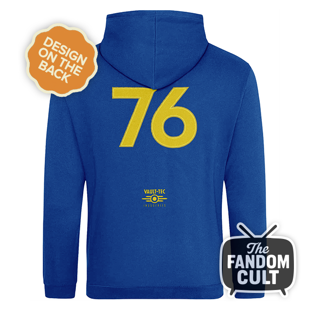 Vault 76 College Style Hoodie - Inspired by Fallout