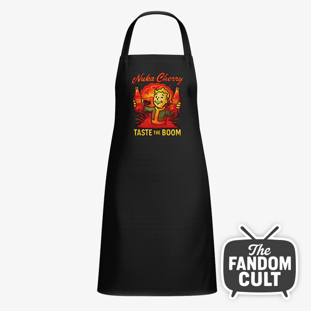 Nuka-Cola Cherry Boom Apron - Inspired by Fallout