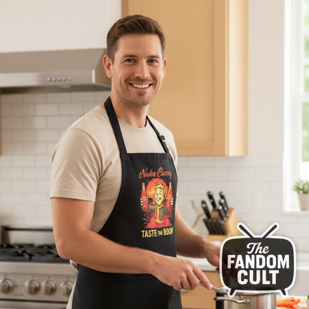 Nuka-Cola Cherry Boom Apron - Inspired by Fallout