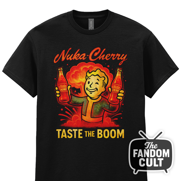Nuka-Cola Cherry Boom T-Shirt - Inspired by Fallout