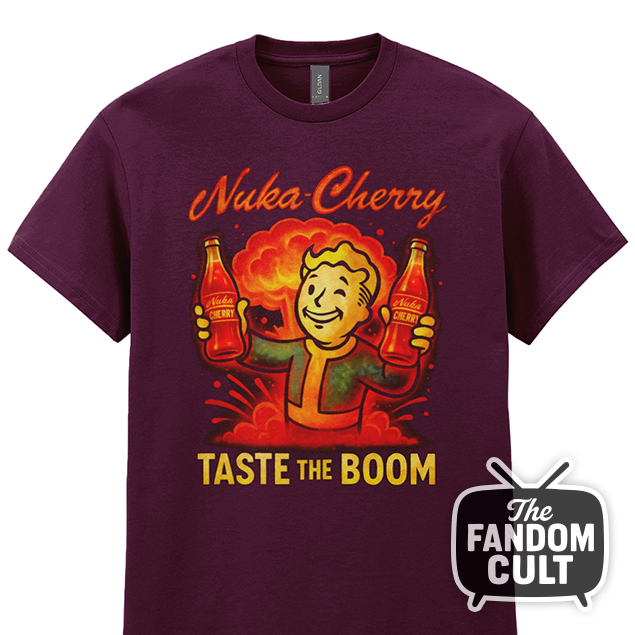 Nuka-Cola Cherry Boom T-Shirt - Inspired by Fallout