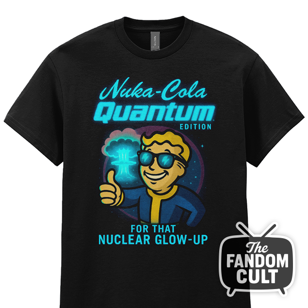 Nuka-Cola Quantum Glow Up T-Shirt - Inspired by Fallout