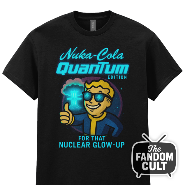 Nuka-Cola Quantum Glow Up T-Shirt - Inspired by Fallout