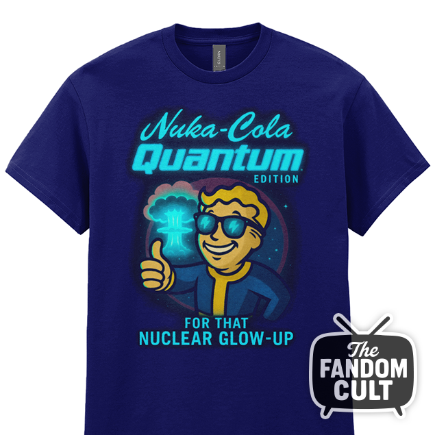 Nuka-Cola Quantum Glow Up T-Shirt - Inspired by Fallout