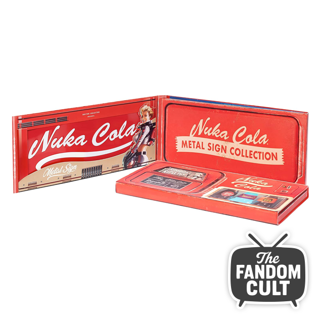 Nuka Cola Metal Sign Collection Triple Pack - Official Licensed Product