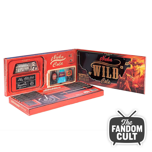 Nuka Cola Metal Sign Collection Triple Pack - Official Licensed Product