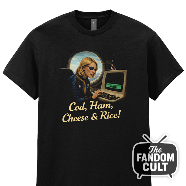 Cod, Ham, Cheese & Rice T-Shirt - Steph Harper - Inspired by Fallout