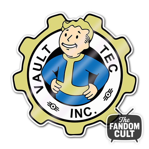 Vault-Tec Vault Boy Door Die-cut Sticker White/Clear/Holographic - Inspired by Fallout