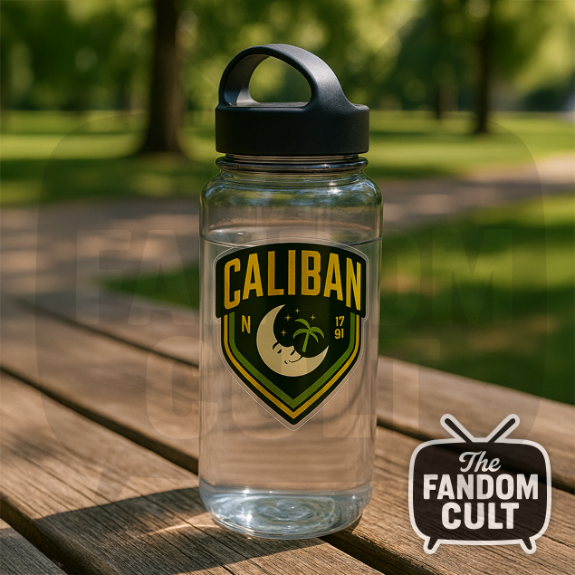 Caliban House Die Cut Vinyl Sticker Holographic/Clear/White