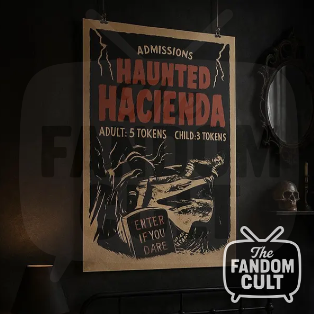 Haunted Hacienda Art Print A5, A4, A3, A2