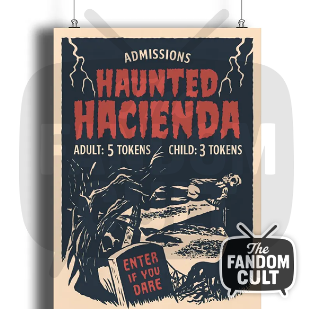 Haunted Hacienda Art Print A5, A4, A3, A2