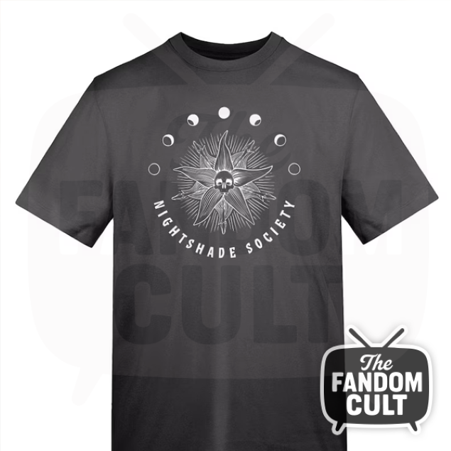 Nightshade SocietyT-Shirt in Black/Charcoal