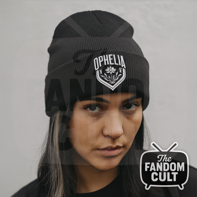Nevermore Ophelia House Black Beanie