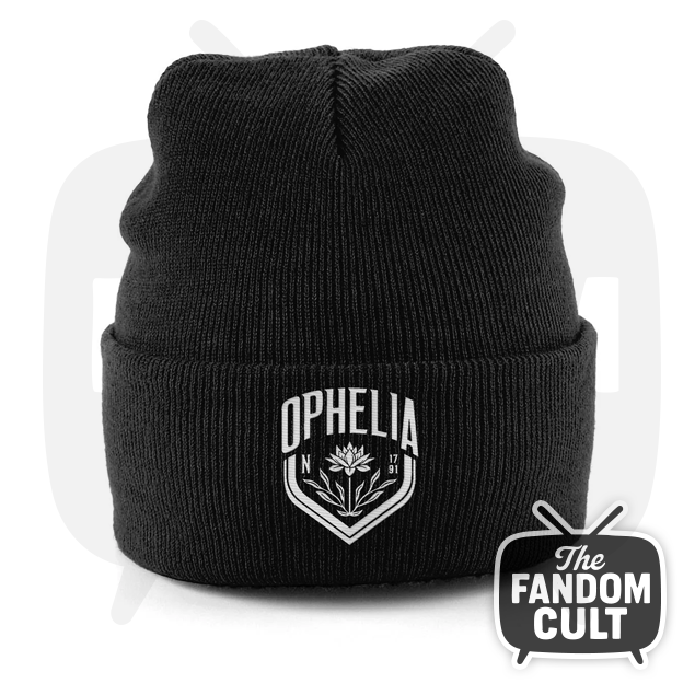 Nevermore Ophelia House Black Beanie