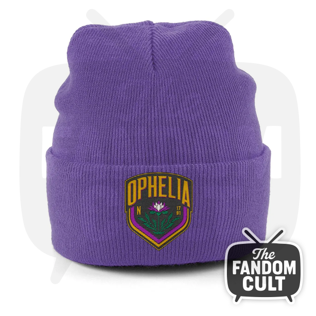 Nevermore Ophelia House Purple Beanie