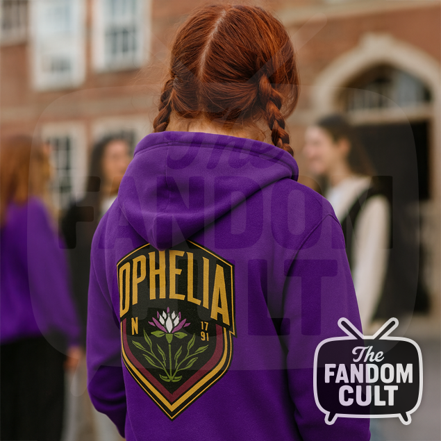 Nevermore Ophelia House Embroidered Hoodie Zoodie