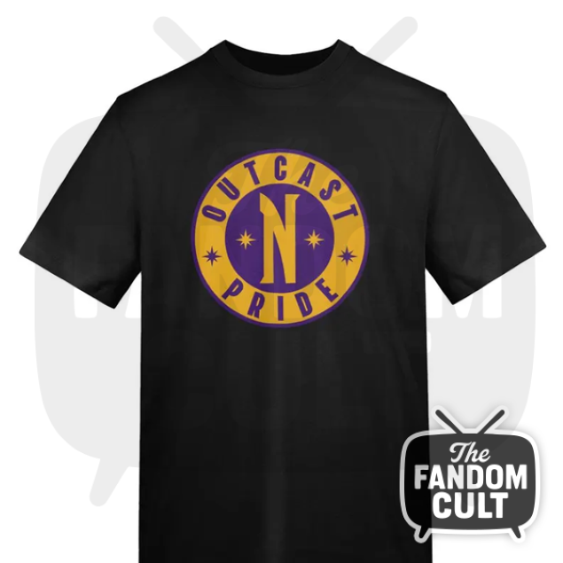 Outcast Pride T-Shirt in Black