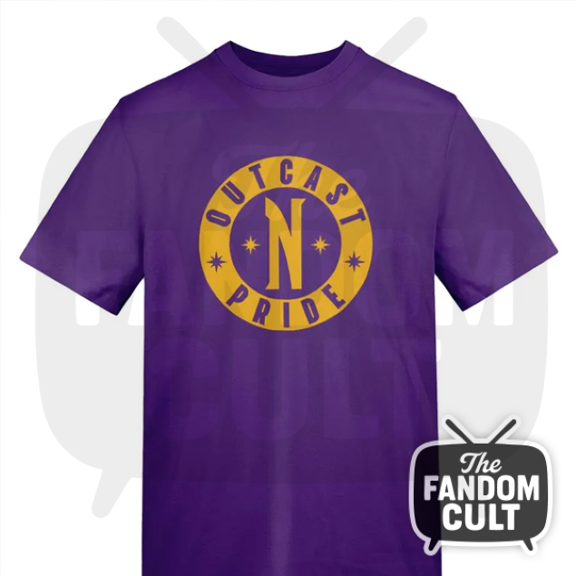 Outcast Pride T-Shirt in Purple