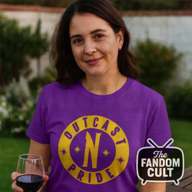 Outcast Pride T-Shirt in Purple